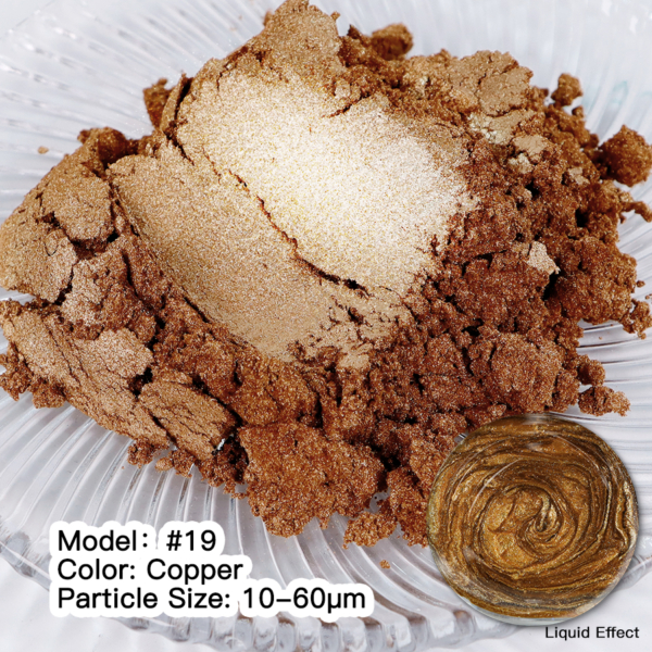 Pigment Mica COPPER #19 Pigmenți MICA pulbere Art, Home & Decor