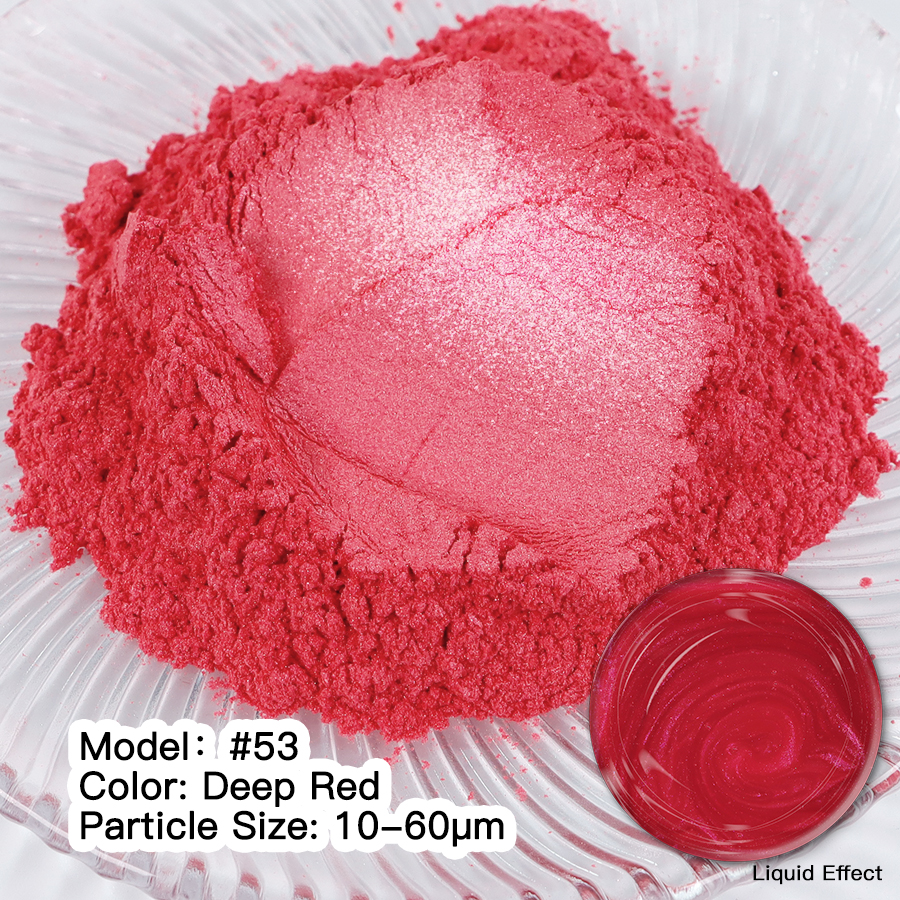 Мика Пигмент DEEP RED № 53 Оцветители и пигменти Art, Home & Decor