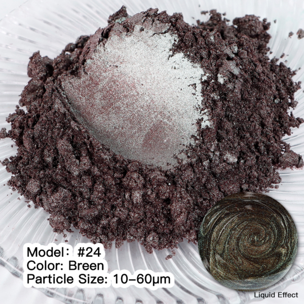 Pigment Mica BREEN #24 Pigmenți MICA pulbere Art, Home & Decor