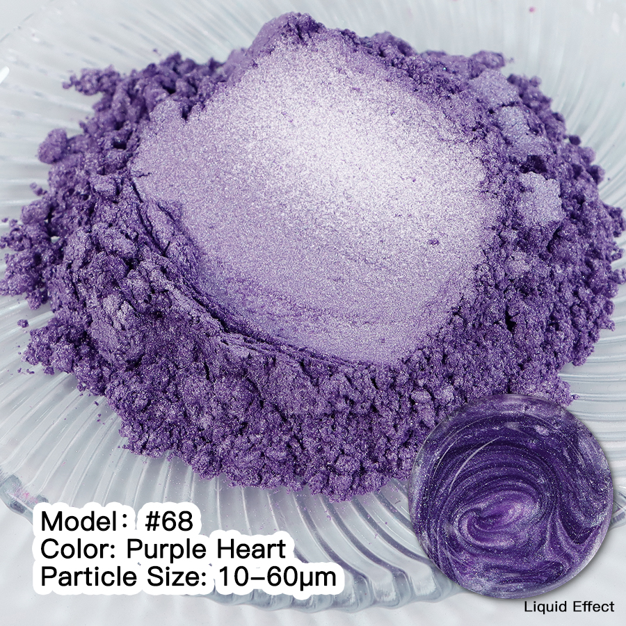 Мика Пигмент PURPLE HEART #68 Оцветители и пигменти Art, Home & Decor