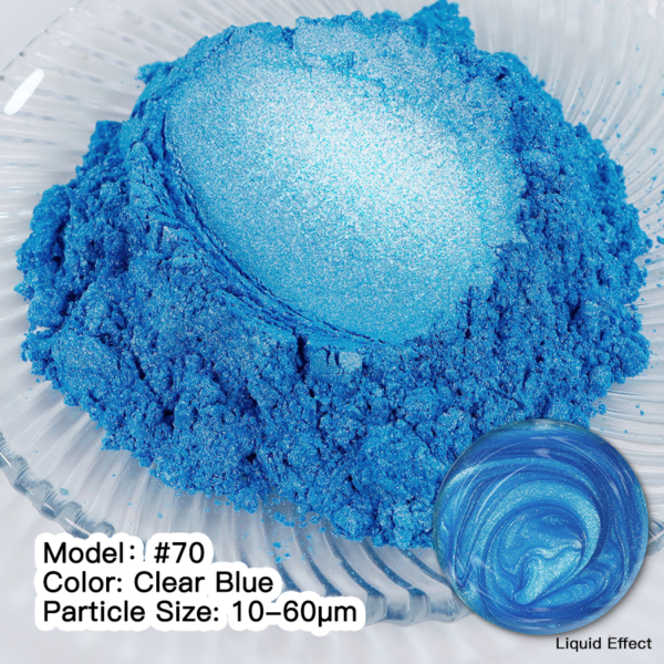 Мика Пигмент CLEAR BLUE #70 Прахообразни МИКА пигменти Art, Home & Decor Мика Пигмент CLEAR BLUE #70 Прахообразни МИКА пигменти Art, Home & Decor