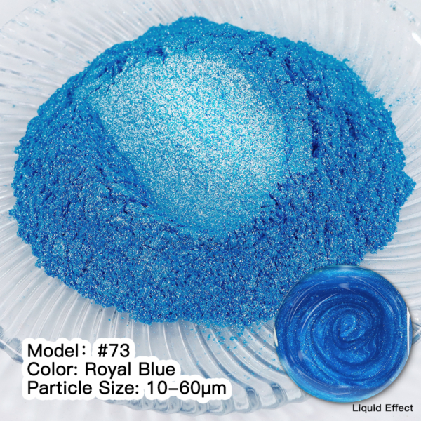 Pigment Mika ROYAL BLUE #73 Pigmenți MICA pudră Art, Home & Decor