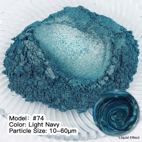 Мика Пигмент LIGHT NAVY #74 Прахообразни МИКА пигменти Art, Home & Decor