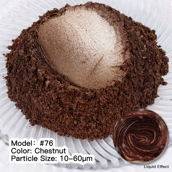 Мика Пигмент CHESTNUT #76 Прахообразни МИКА пигменти Art, Home & Decor