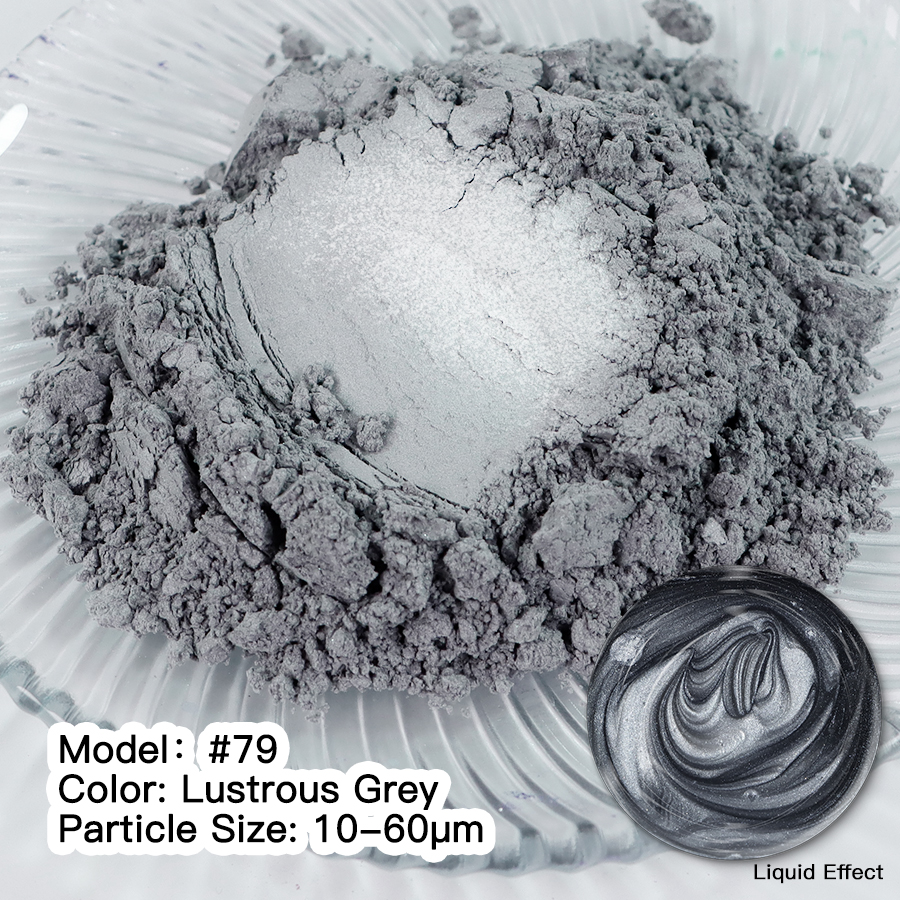 Мика Пигмент LUSTROUS GREY #79 Оцветители и пигменти Art, Home & Decor
