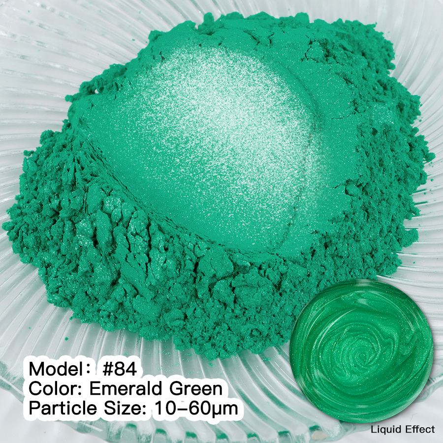 Мика Пигмент EMERALD GREEN #84 Прахообразни МИКА пигменти Art, Home & Decor