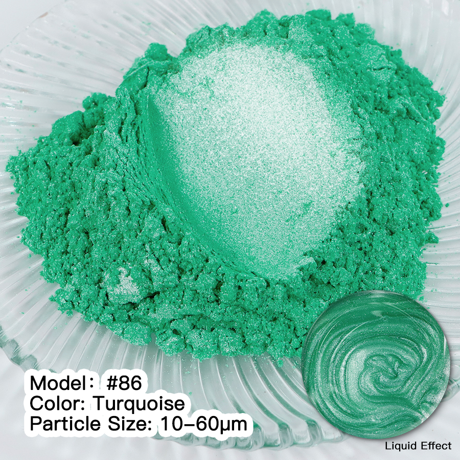 Мика Пигмент TURQUOISE #86 Оцветители и пигменти Art, Home & Decor