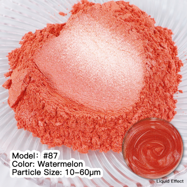 Pigment Mica WATERMELON Nr. 87 Pigmenți MICA pudră Art, Home & Decor