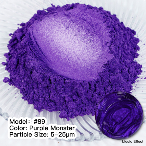 Мика Пигмент PURPLE MONSTER #89 Прахообразни МИКА пигменти Art, Home & Decor