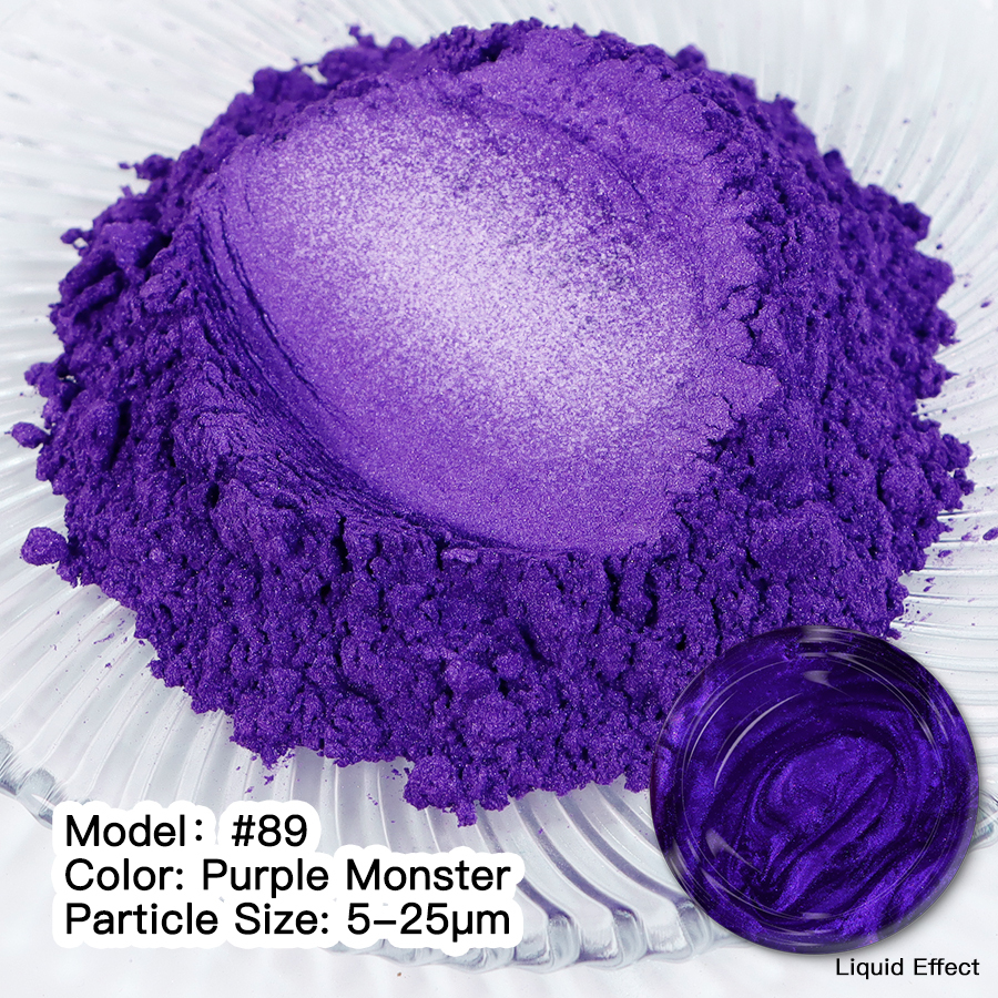 Мика Пигмент PURPLE MONSTER #89 Прахообразни МИКА пигменти Art, Home & Decor