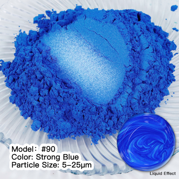 Мика Пигмент STRONG BLUE #90 Прахообразни МИКА пигменти Art, Home & Decor Мика Пигмент STRONG BLUE #90 Прахообразни МИКА пигменти Art, Home & Decor