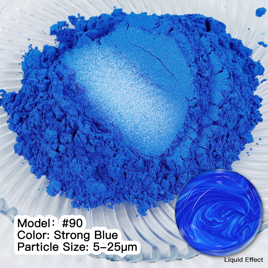 Мика Пигмент STRONG BLUE #90 Прахообразни МИКА пигменти Art, Home & Decor