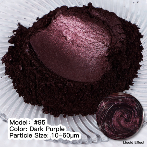Мика Пигмент DARK PURPLE #95 Прахообразни МИКА пигменти Art, Home & Decor