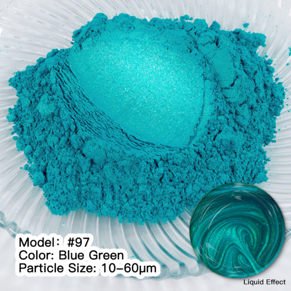 Мика Пигмент Turquoise  BLUE GREEN #97