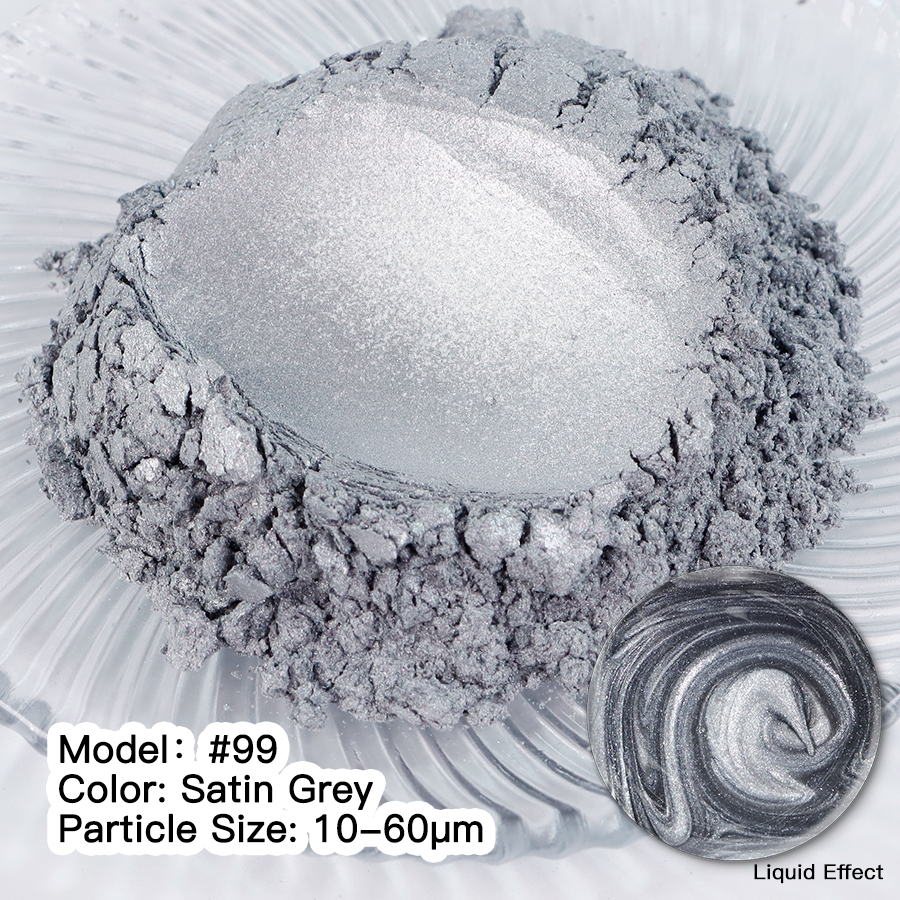 Мика Пигмент SATIN GREY #99 Оцветители и пигменти Art, Home & Decor