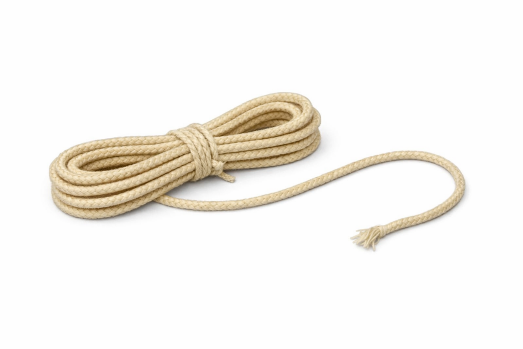 Памучен фитил за свещи с диаметър 70 – 80 мм – 2м. Материали за свещи Art, Home & Decor