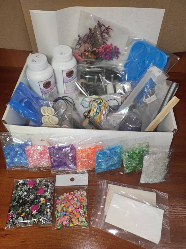 Starter kit with epoxy resin – 108 pieces Resins Art, Home & Decor Starter kit with epoxy resin – 108 pieces Resins Art, Home & Decor