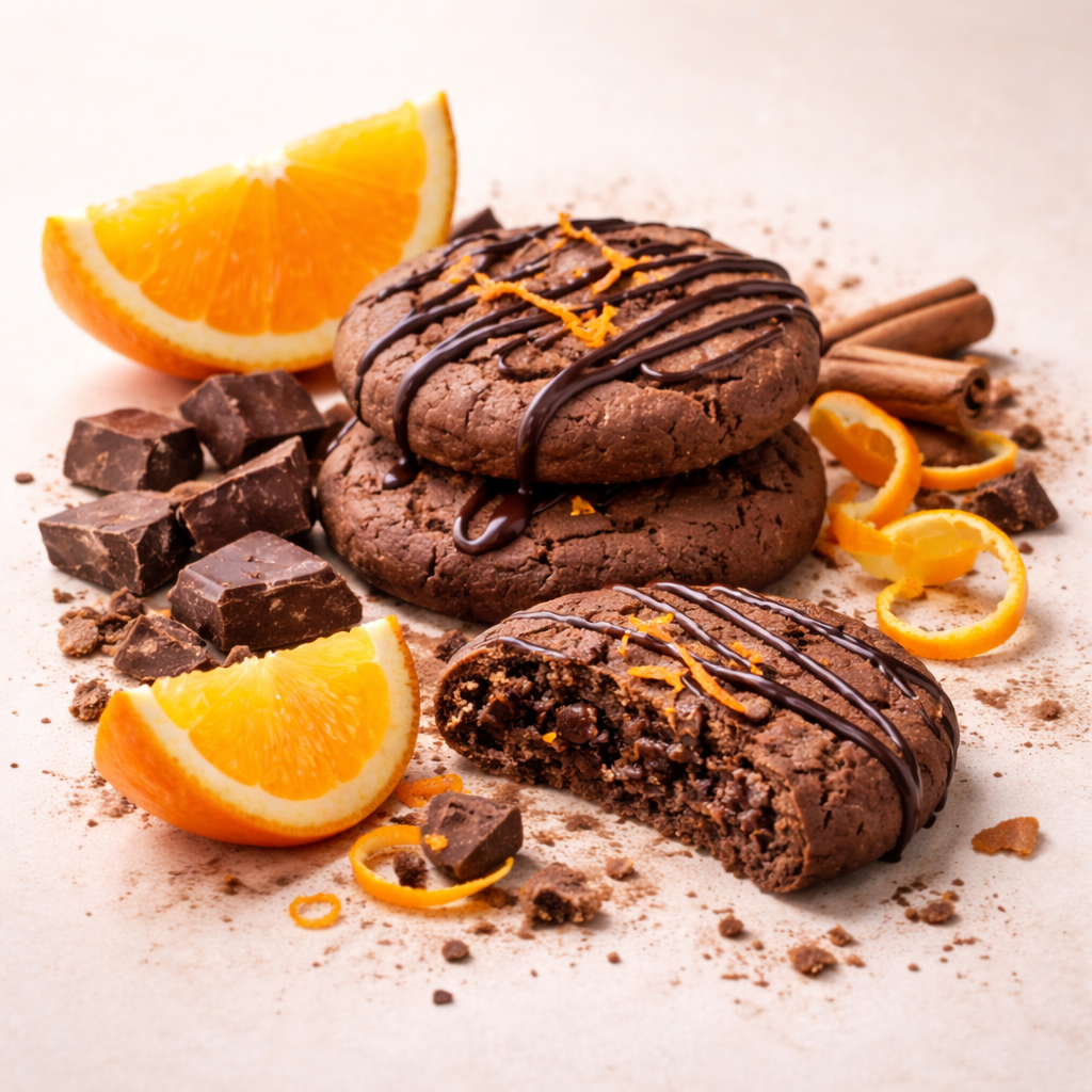 #37 Аромат-“Шоколадова бисквитка с портокал”-20мл Материали за свещи Art, Home & Decor