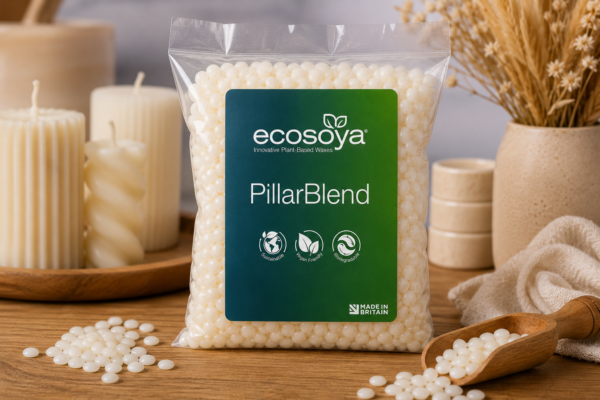 EcoSoya Pillar Blend-натурален соев восък за свободностоящи свещи - Image 6