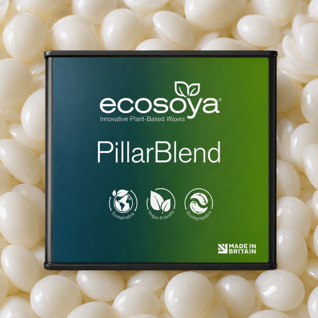 EcoSoya Pillar Blend-натурален соев восък за свободностоящи свещи Материали за свещи Art, Home & Decor