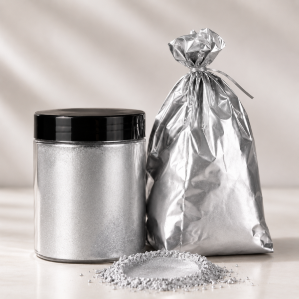 Металическа пудра оцветител за арт проекти Silver #MJS-400 Оцветители и пигменти Art, Home & Decor