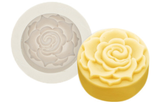 Silicone soap mold - Rose 3D №260793