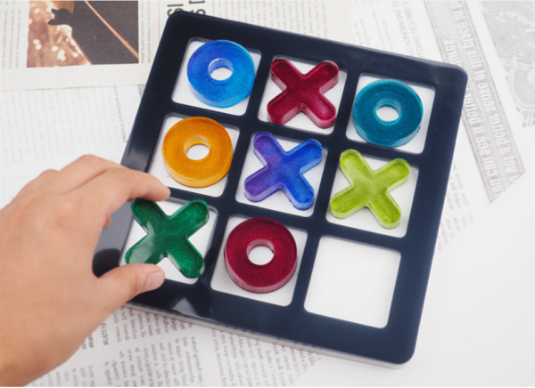 Silicone mold for Tic Tac Toe game – large set №260759