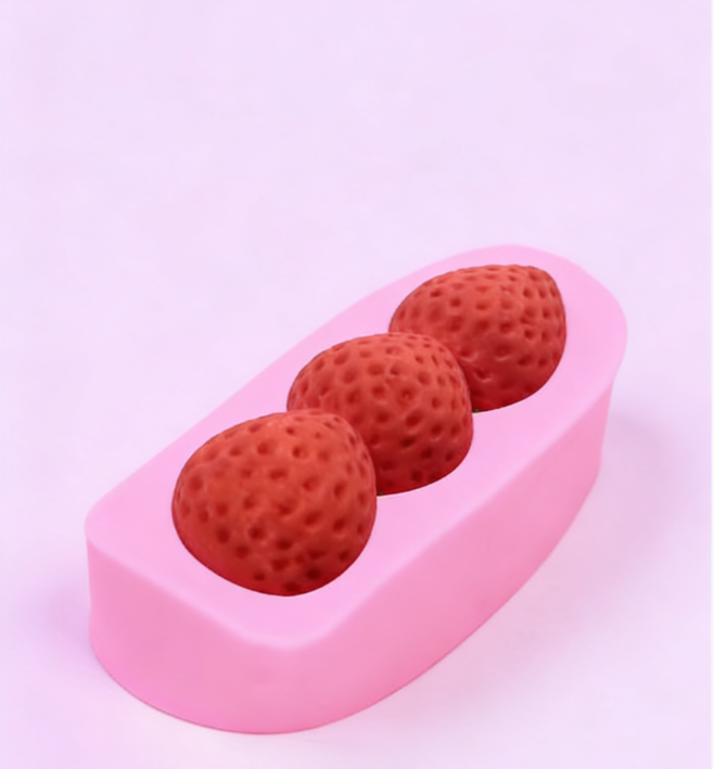 Силиконов молд Ягоди – 3 броя – №260706 Молдове /Калъпи за Свещи Art, Home & Decor 14 Силиконов молд Ягоди - 3 броя - №260706 - Image 3