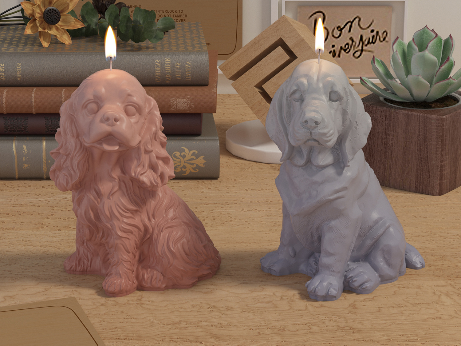 Silicone mold/cast Puppy with long ears 3D – №260746 Molds / Epoxy Resin Molds Art, Home & Decor 14 Silicone mold/cast Puppy with long ears 3D - №260746 - Image 3
