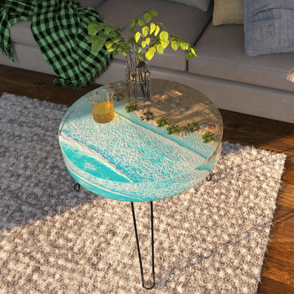 Silicone mold for round table/clock 36*5.9cm – №2511126 Molds / Epoxy Resin Molds Art, Home & Decor