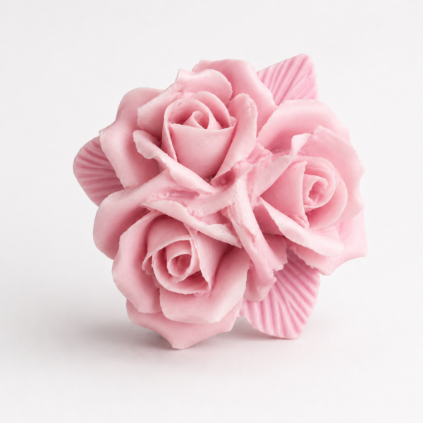 Силиконов молд Композиция Три Рози 3D №2607100 Молдове /Калъпи за Свещи Art, Home & Decor