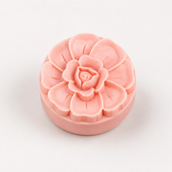 Силиконов молд за сапун - Камелия 3D №260792