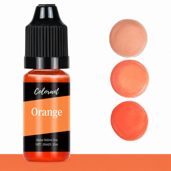 Течен оцветител за восък – Orange / Оранжев 10 мл Оцветители за свещи Art, Home & Decor