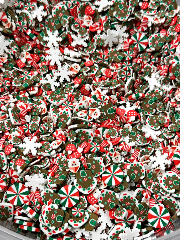Figurină Fimo – PRT-11 Prăjituri de Crăciun Sclipici și mini decorațiuni Art, Home & Decor