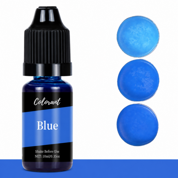 Течен оцветител за восък – Blue / Син 10 мл Оцветители за свещи Art, Home & Decor