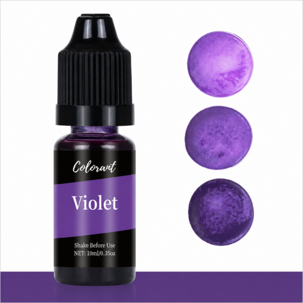 Течен оцветител за восък – Violet / Виолетов 10 мл Оцветители за свещи Art, Home & Decor