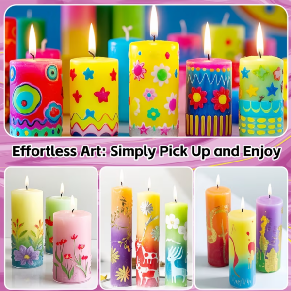 Paint for decorating and painting on candles – Candle Paint - Image 2
