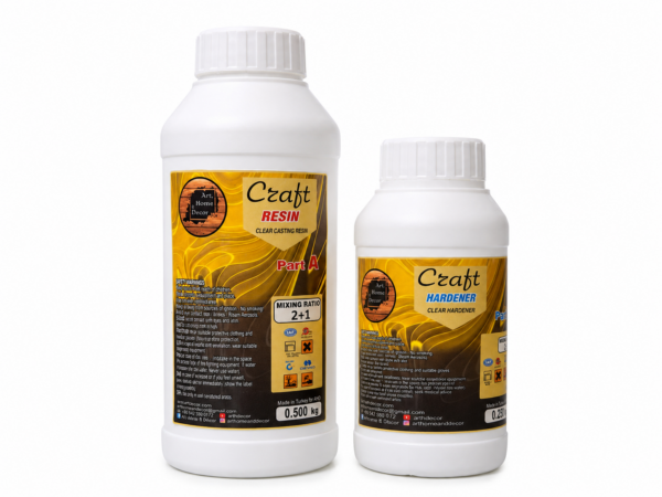 Епоксидна смола Craft Resin 750 г комплект Смоли Art, Home & Decor